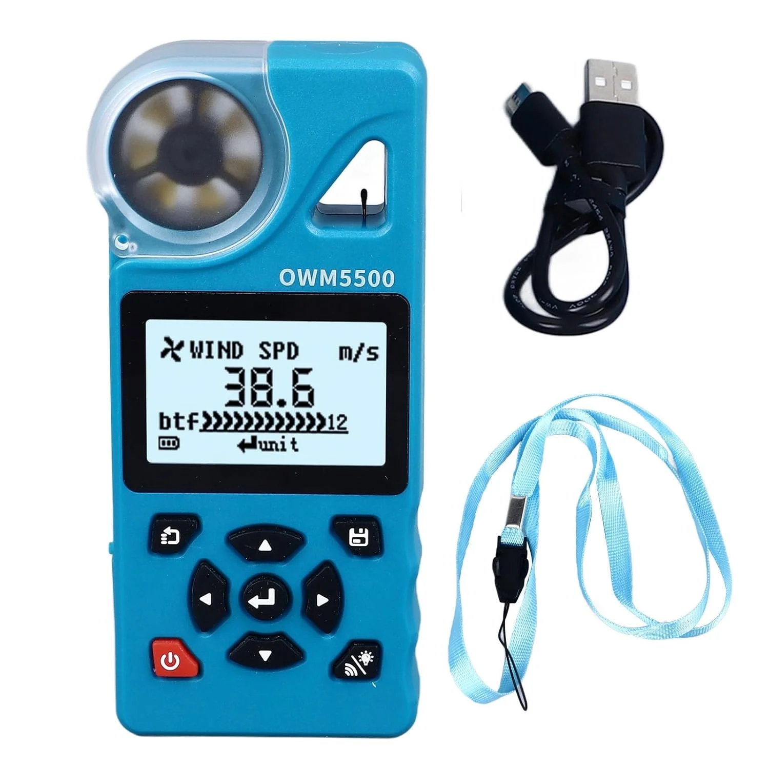 بادسنج بریلوکسا، فشارسنج دیجیتال، تستر سرعت جریان هوا، دماسنج ایستگاه هواشناسی، رطوبت سنج قابل حمل، دستگاه اندازه گیری باد در فضای باز