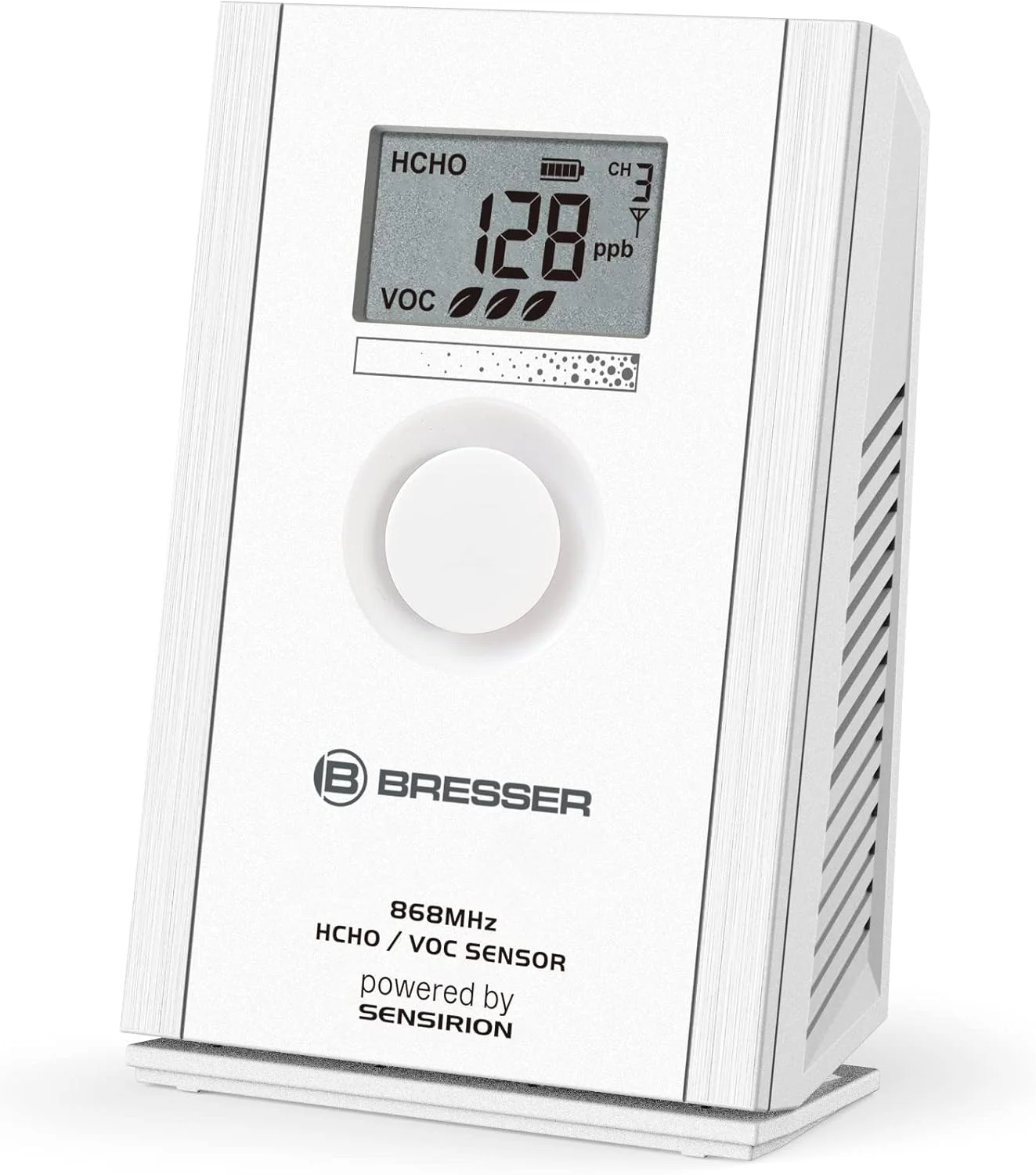 سنسور کیفیت هوا Bresser به عنوان سنسور اضافی برای برخی از ایستگاه های هواشناسی هوشمند Bresser یا راه حل مستقل، سنسور HCHO + VOC