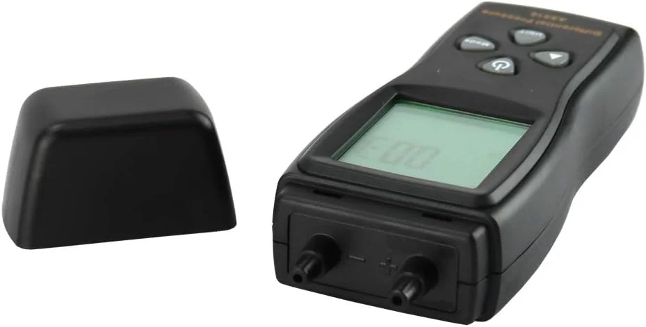 مانومتر دیجیتال BREAUX، فشارسنج اختلاف فشار هوا 0-100 hPa/0-45.15 in H2O، فشارسنج خلاء منفی دیجیتال