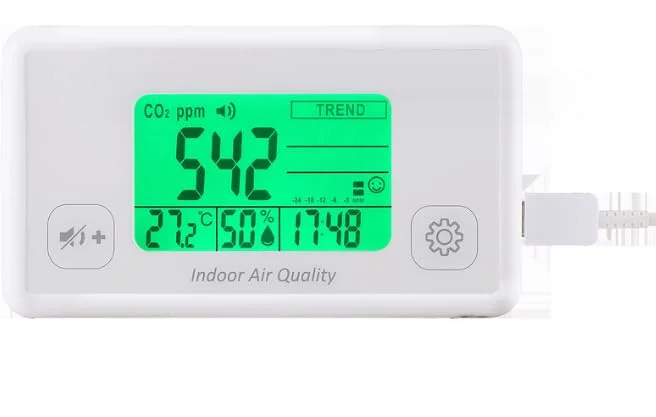 تستر کیفیت هوای رومیزی AZ7727 ترمو-هیگرومتر