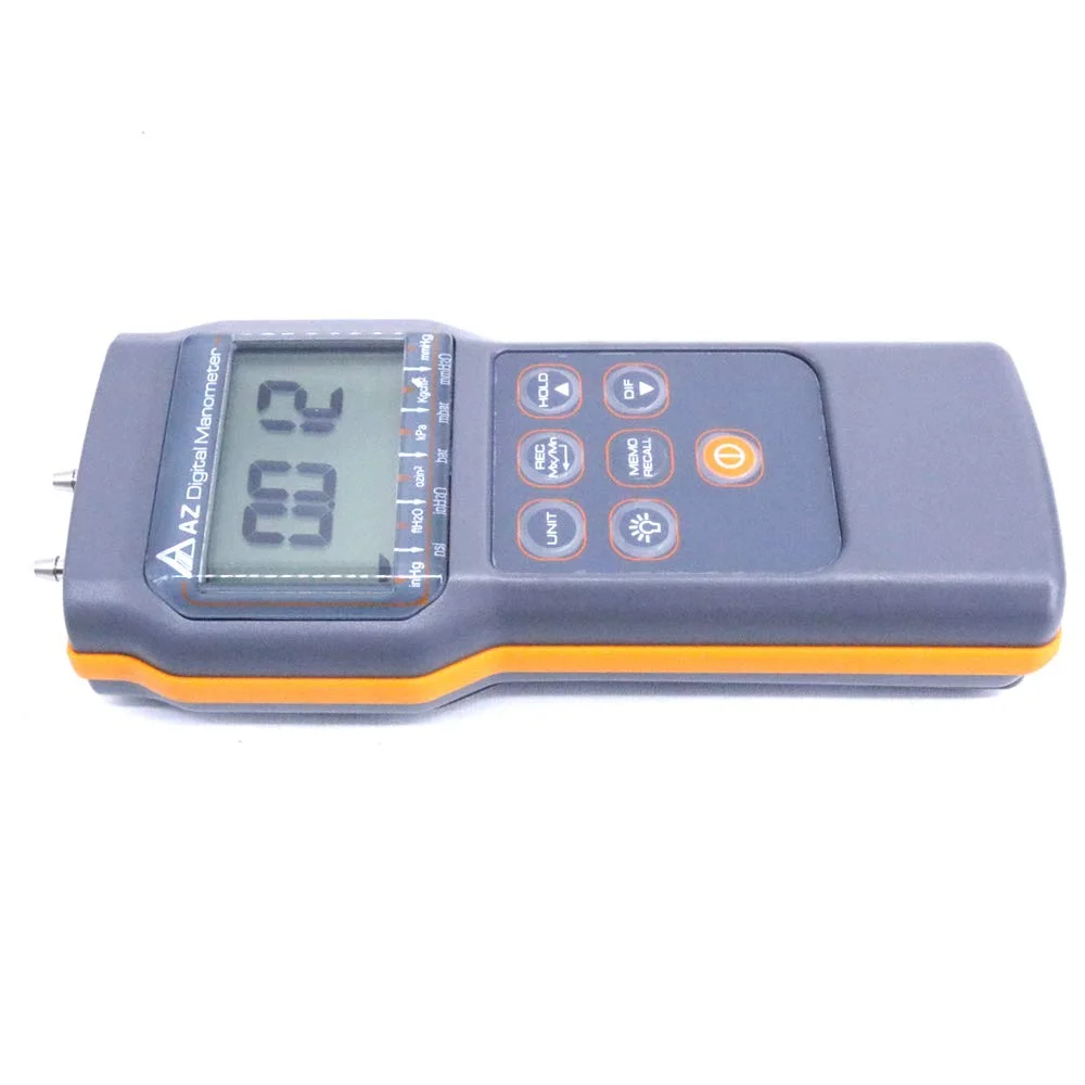 فشارسنج دیجیتال AZ82152 با محدوده 15psi برای تست اختلاف فشار