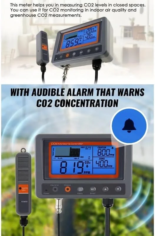 مانیتور کربن دی اکسید AZ7530