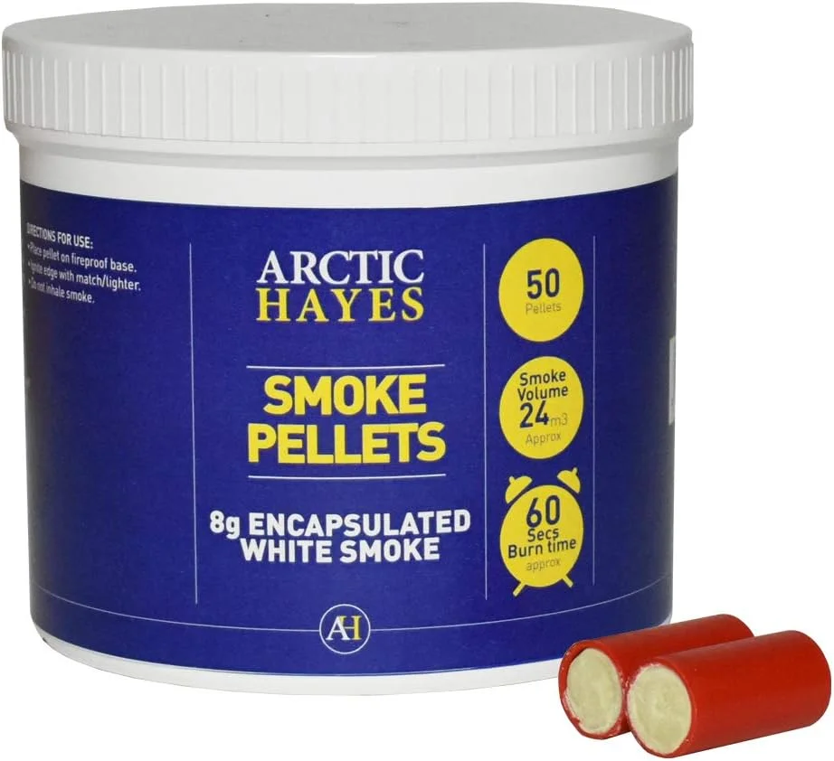 آرکتیک هیز PH525 یک عدد لوله 50 عددی پلت دود سفید کپسولی