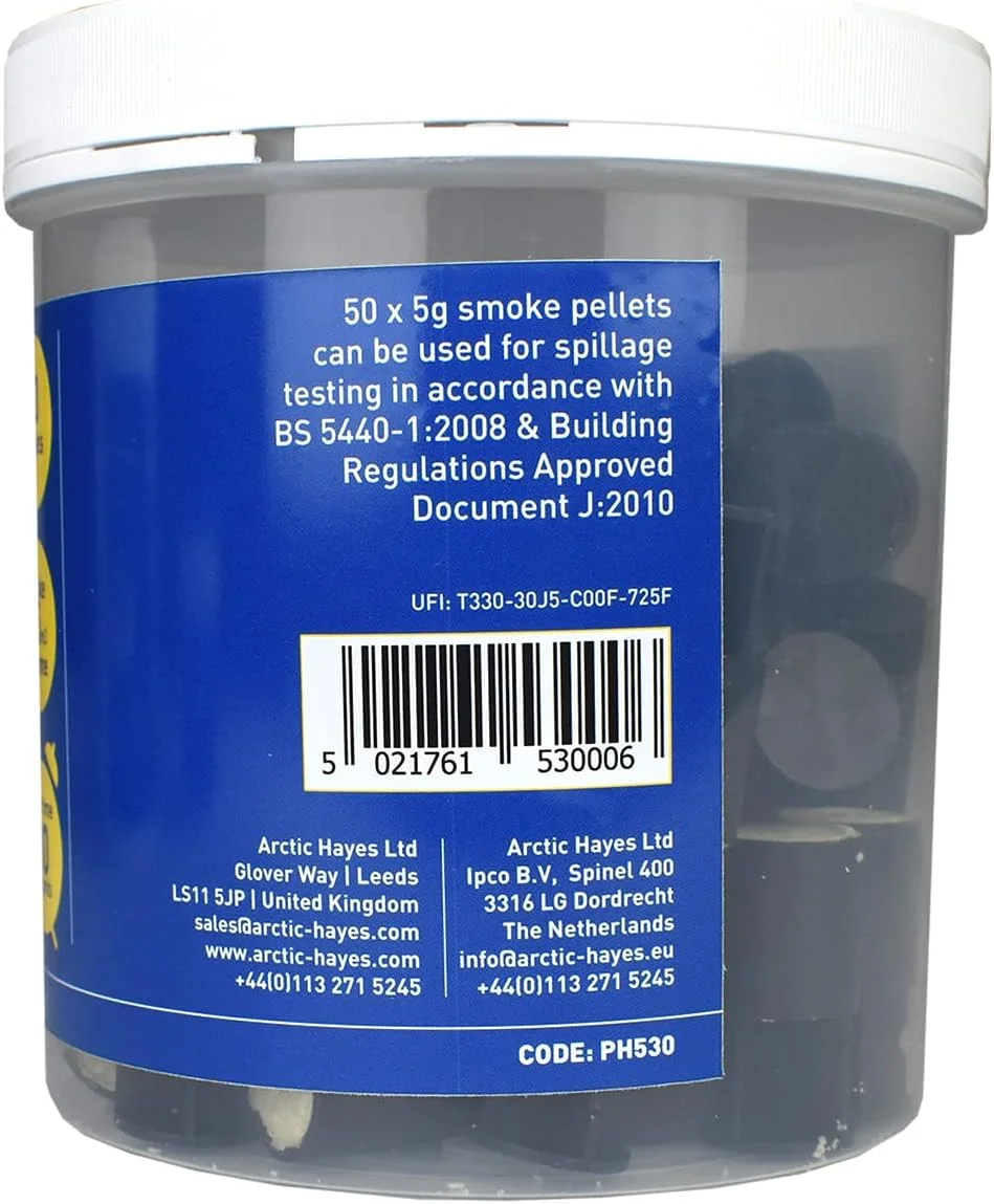 آرکتیک هیز PH530 قرمز 1 x PH030 تیوب 50 عددی پلت دود سفید کپسوله شده 5 گرمی