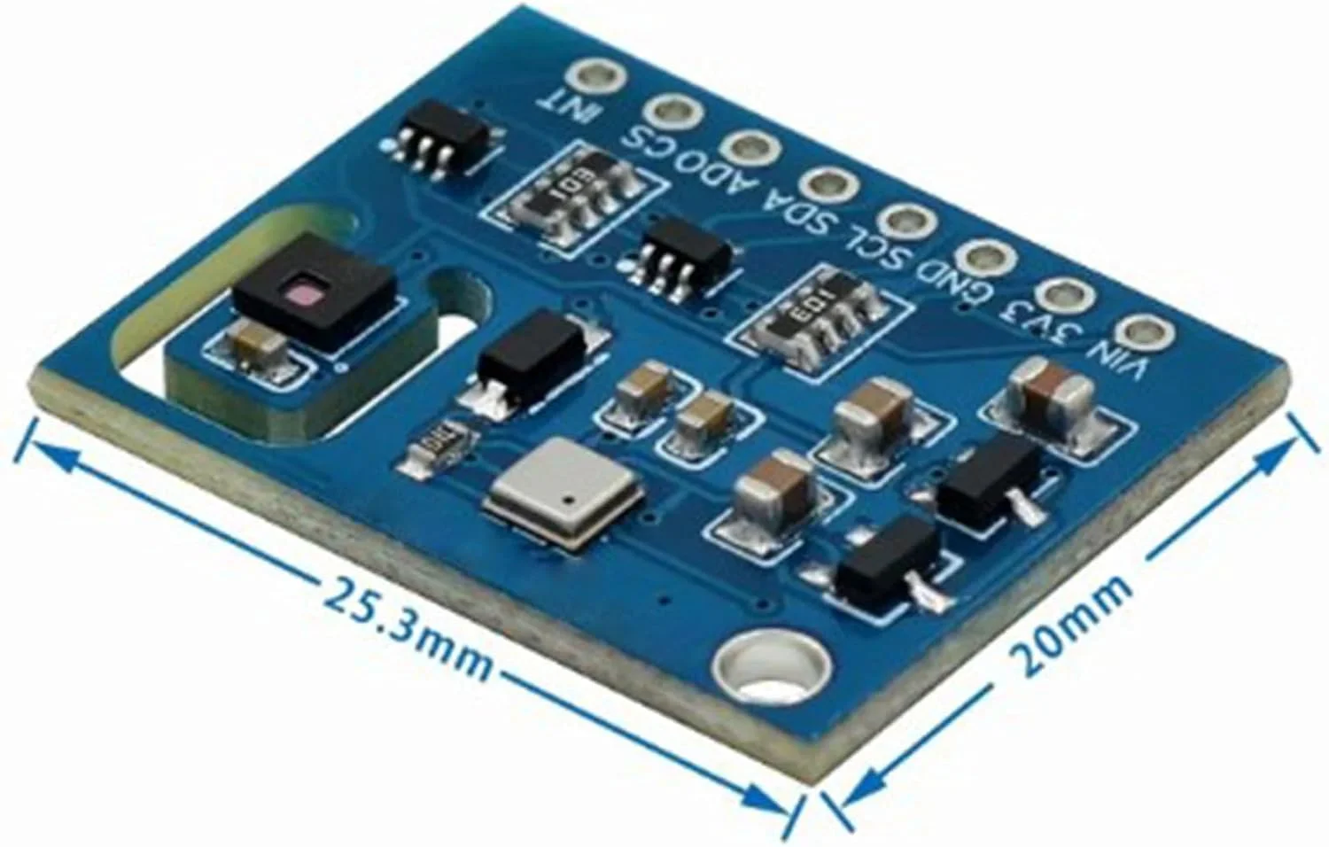 ARCELI بسته 2 عددی ماژول حسگر کیفیت هوا، دما و رطوبت ENS160+AHT21، ماژول های حسگر کیفیت هوا CO2 eCO2 TVOC برای خانه و تصفیه هوا