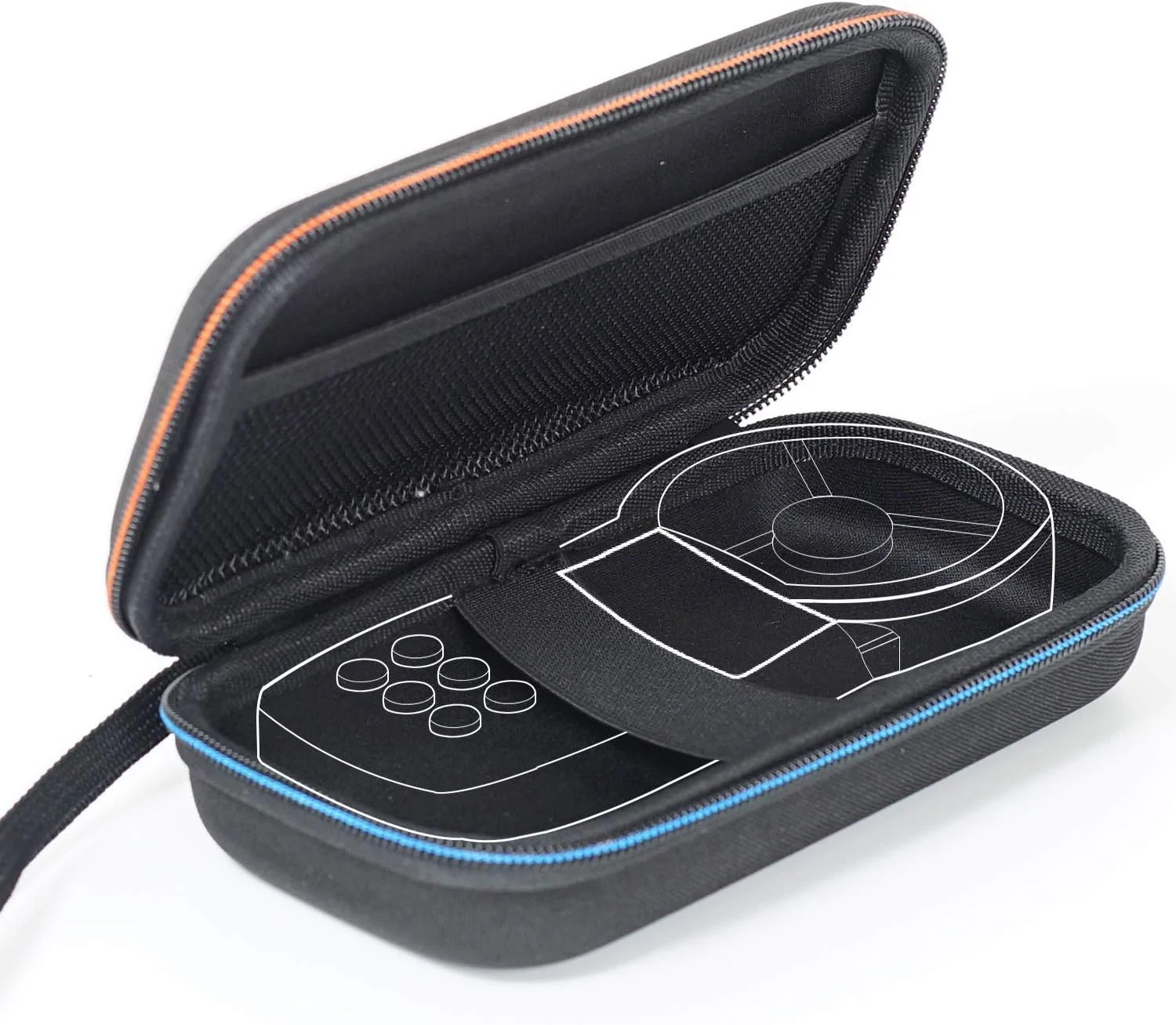 کیف EVA برای بادسنج، کیف محافظ برای بادسنج/مولتی متر/نورسنج، 18.8 x 11 x 5.8 سانتی متر، مشکی