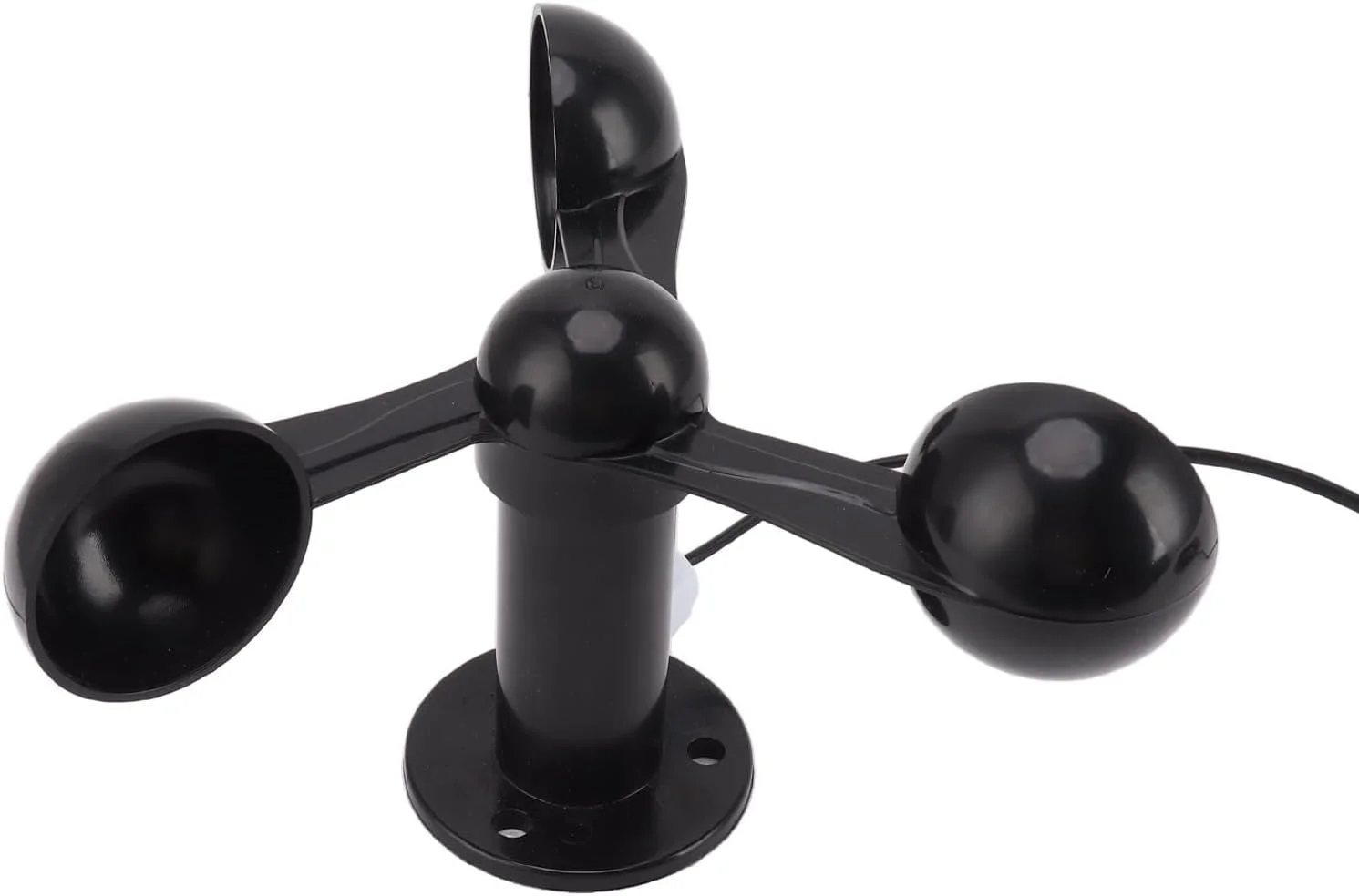 بادسنج فنجانی سرعت ضد آب کابل 8 متری سنسور سرعت سه فنجانی 360 درجه ایستگاه هواشناسی