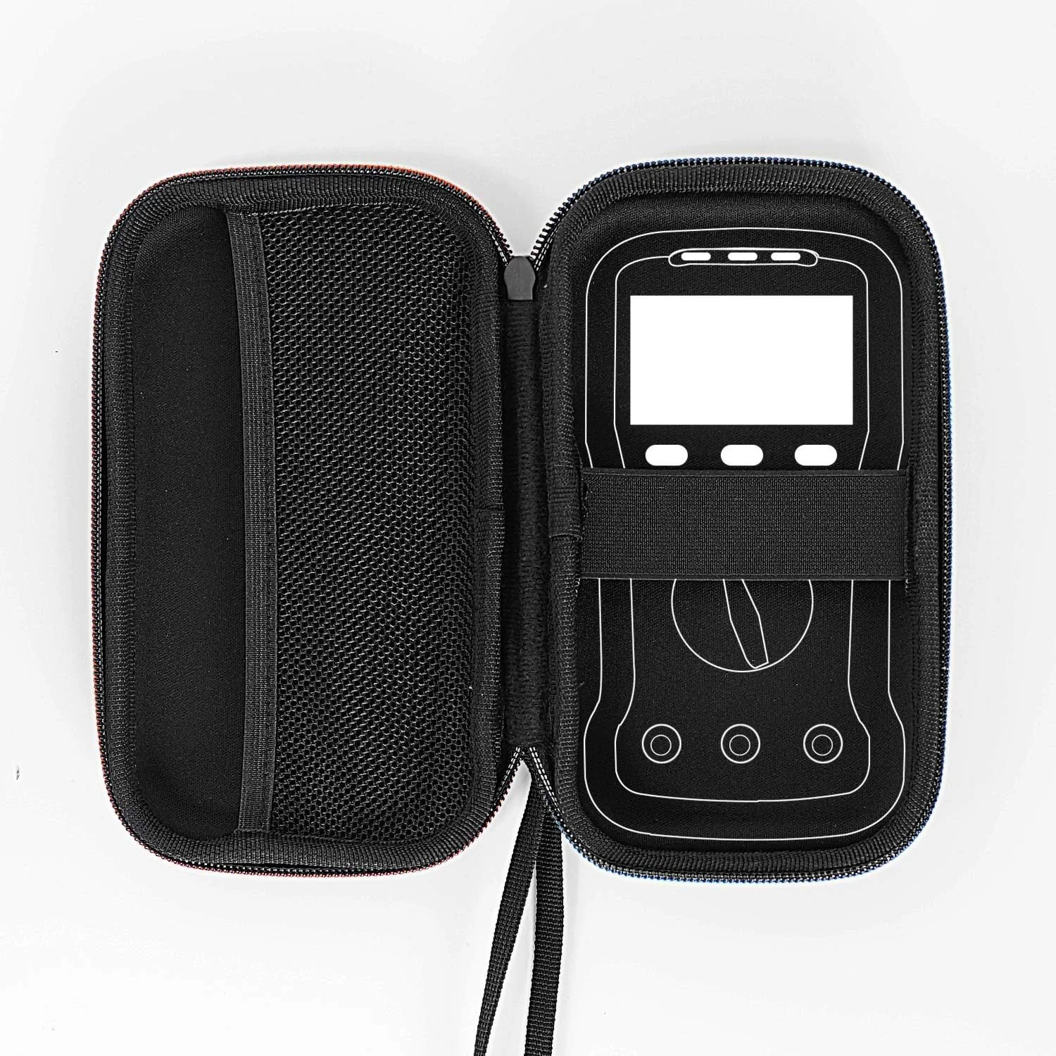 کیف EVA برای بادسنج، کیف محافظ برای بادسنج/مولتی متر/نورسنج، 18.8 x 11 x 5.8 سانتی متر، مشکی