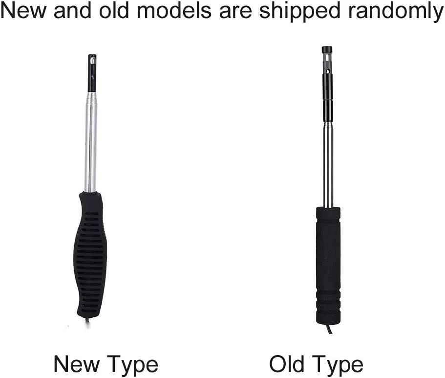 بادسنج دیجیتال، بادسنج سیم داغ، اندازه گیری دقیق و حساس، بادسنج LCD، اندازه گیری سریع را ارائه می دهد، برای سنسور دمای سیم ماهیگیری