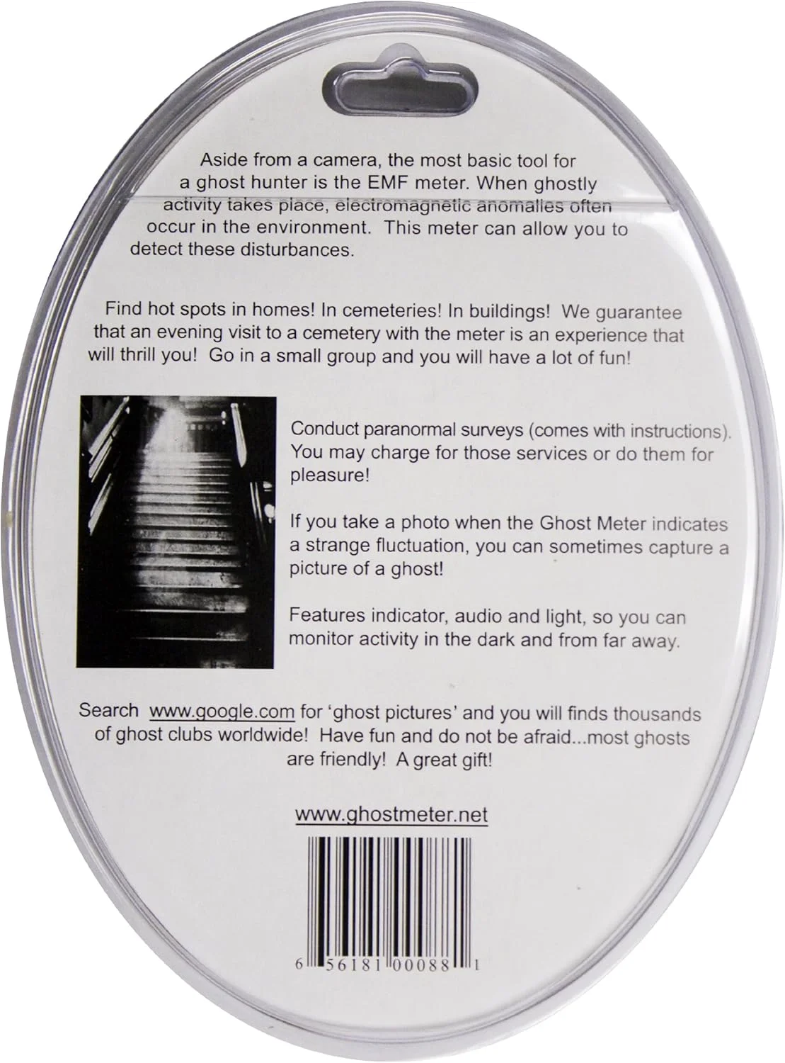 سنسور EMF گیج شبح Alternative Tech International، شفاف