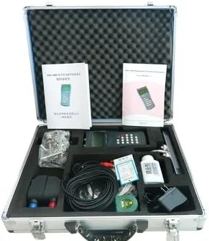 فلومتر آلتراسونیک دستی AJWYSOI TDS-100، فلومتر، دتکتور سرعت جریان آب، گیره بازرسی خط لوله روی سنسور (DN15-100mm)