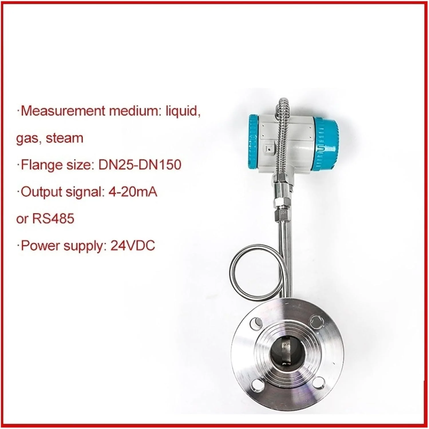 فلومتر گاز کنترل جریان مایع AJWYSOI، فلومتر نیتروژن، فلومتر جبرانی تثبیت شده بخار برای فاضلاب صنعتی آب دریا الکل
