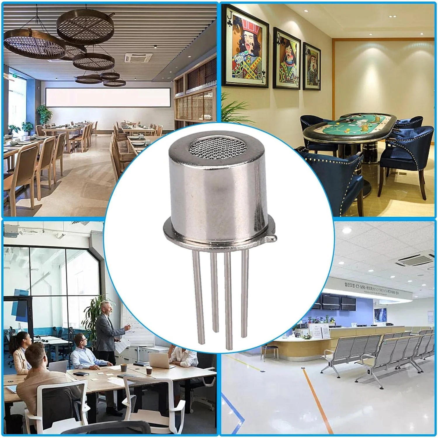 سنسور کیفیت هوا - سنسور کیفیت هوا دود متان | ماژول سنسور VOC 60mA، سنسور مونوکسید کربن، متان، دود، سولفید هیدروژن