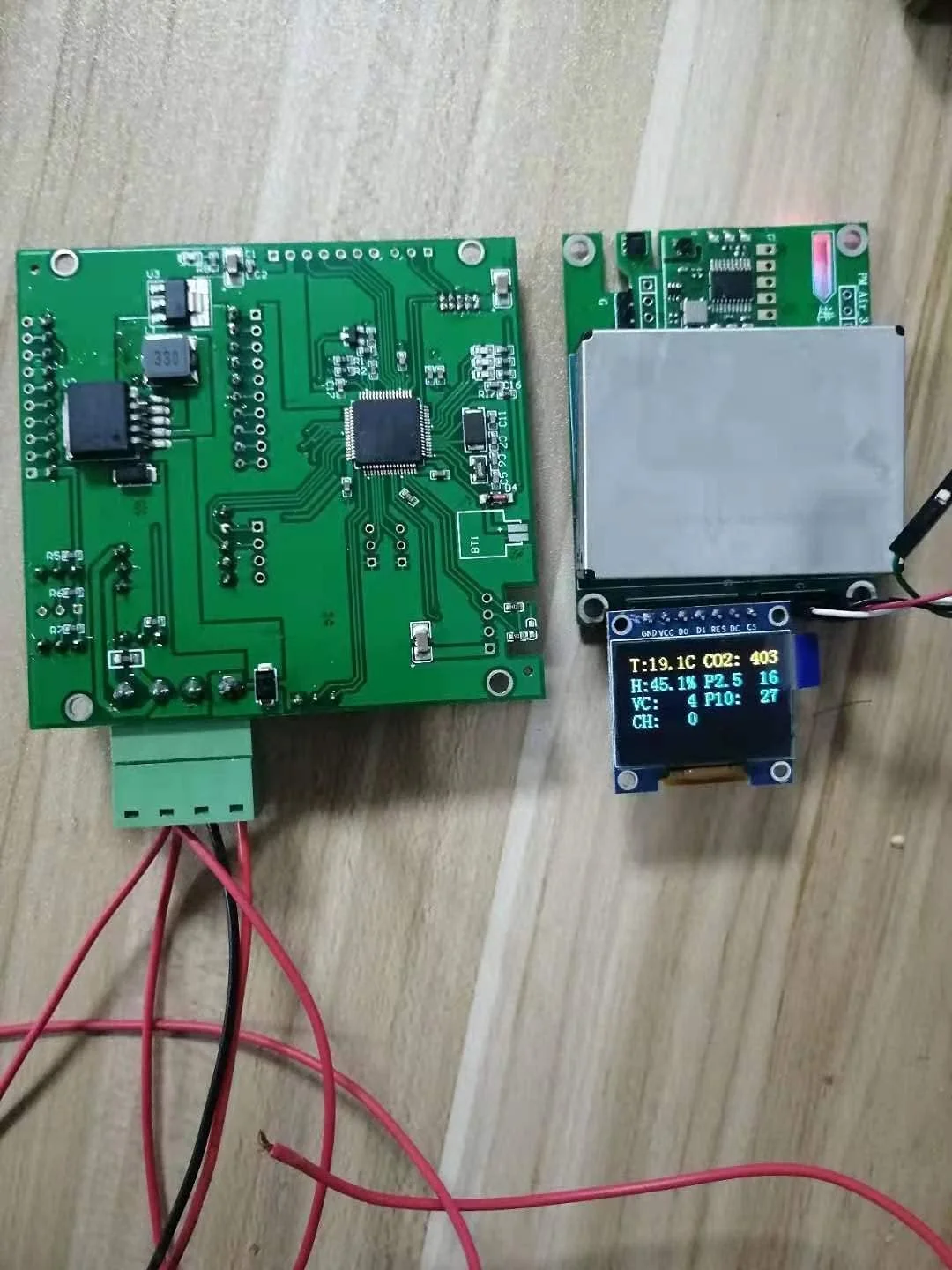 ماژول سنسور کیفیت هوا 8 در 1 با RS485