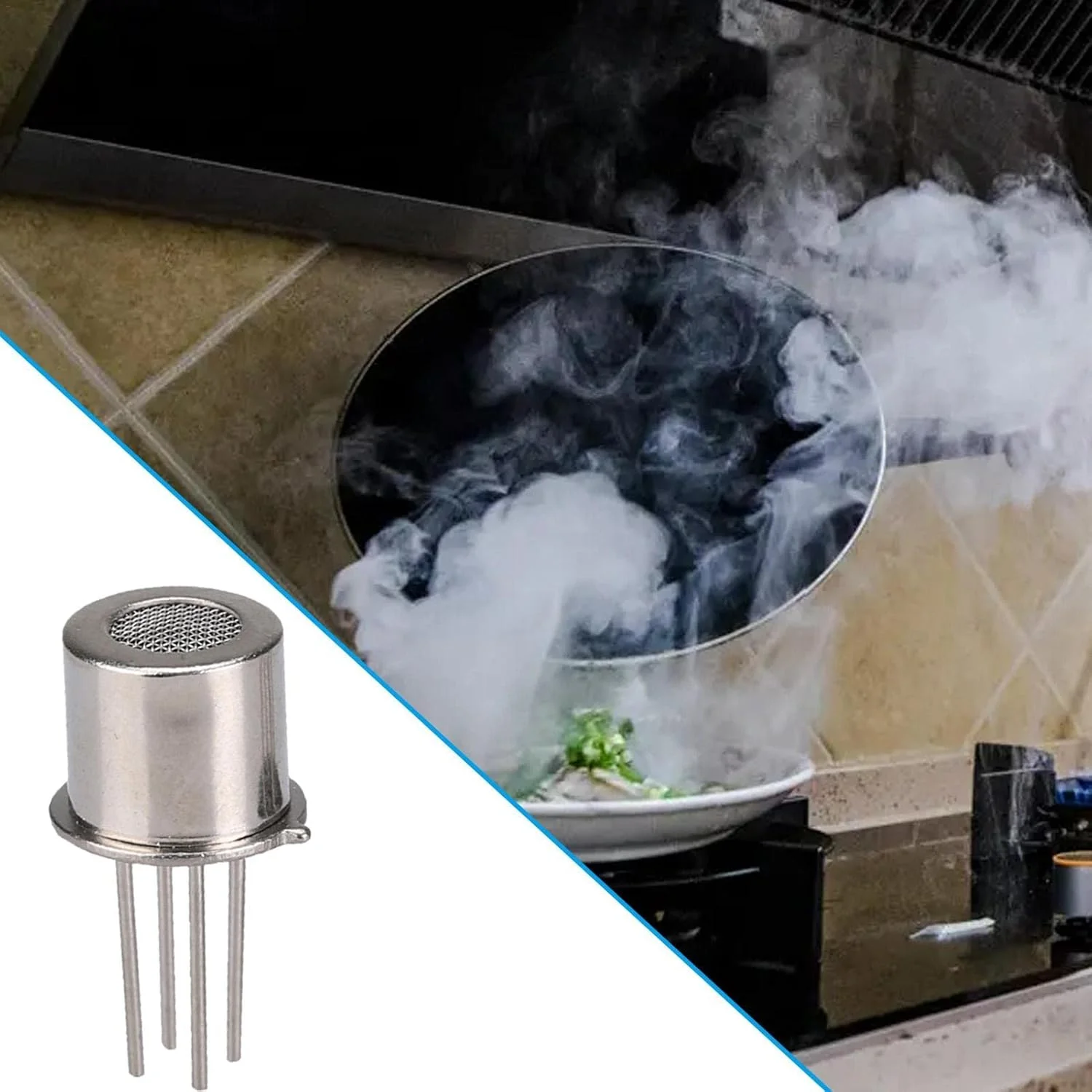 سنسور کیفیت هوا - سنسور کیفیت هوا دود متان | ماژول سنسور VOC 60mA، سنسور مونوکسید کربن، متان، دود، سولفید هیدروژن