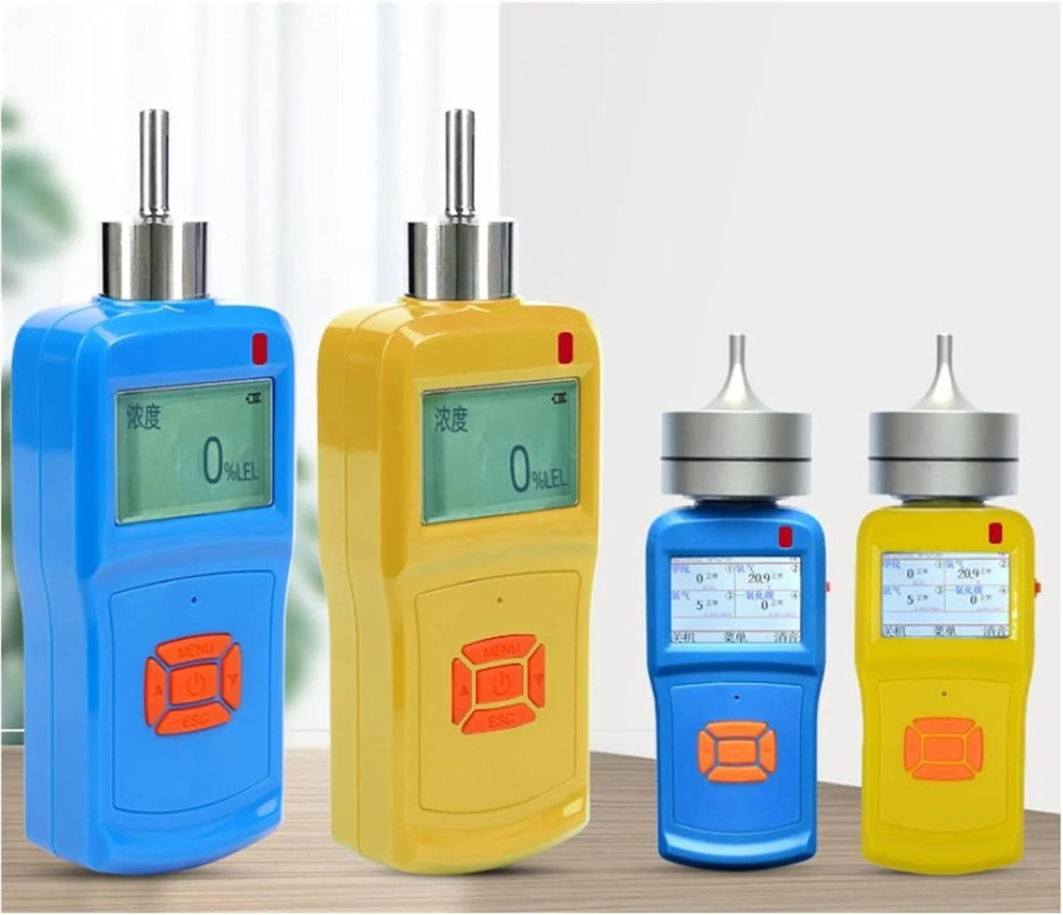 دستگاه تشخیص گاز قابل حمل RIMOAL با مکش پمپ، دستگاه هشدار تشخیص گازهای قابل اشتعال، اکسیژن، سولفید هیدروژن، مونوکسید کربن (سایز: مونوکسید کربن CO) (سایز: مونوکسید کربن CO)