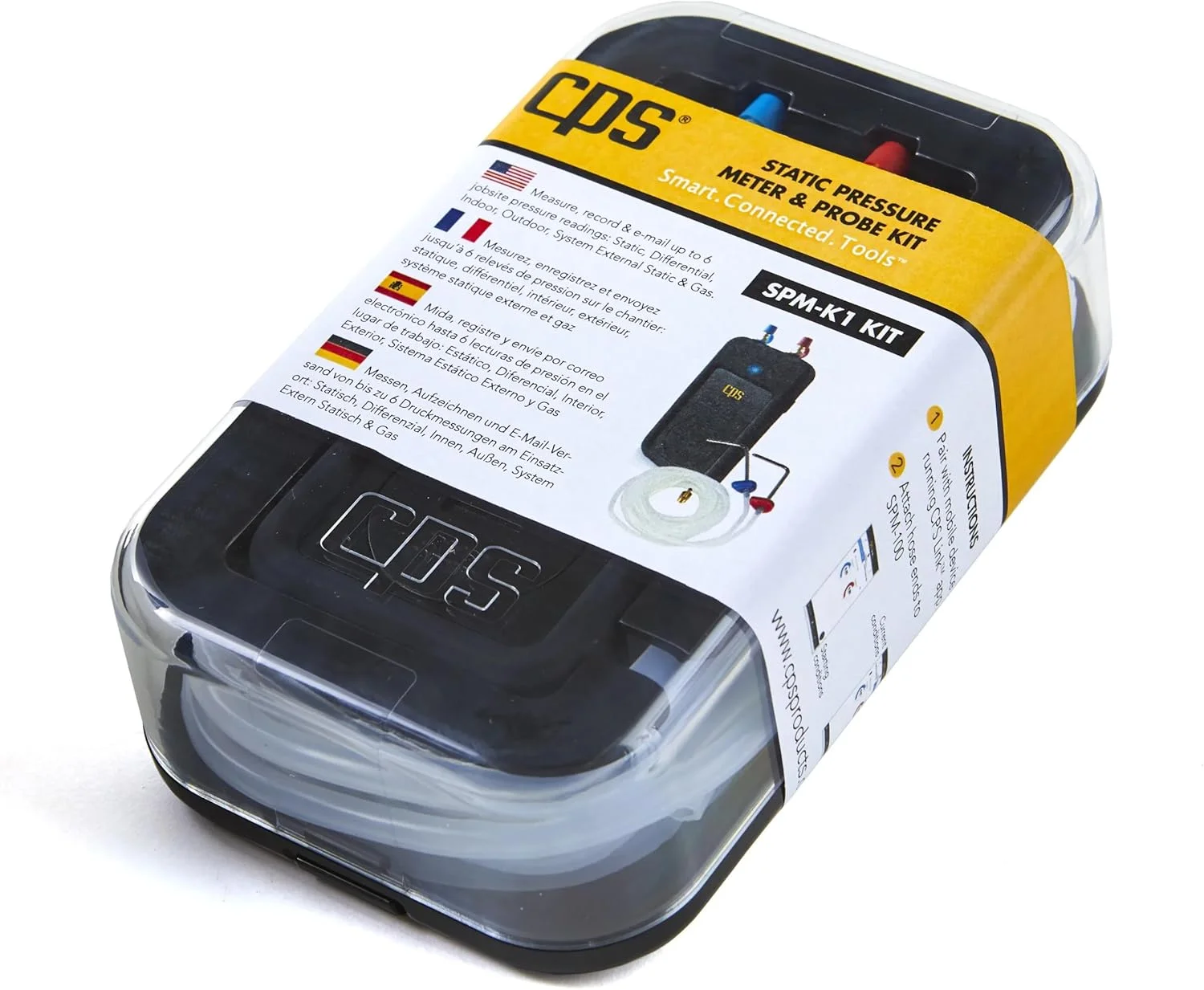 مجموعه مانومتر و پروب بی سیم گوشی هوشمند AAB SPM-K1 مدل SPM-K1 1 عددی