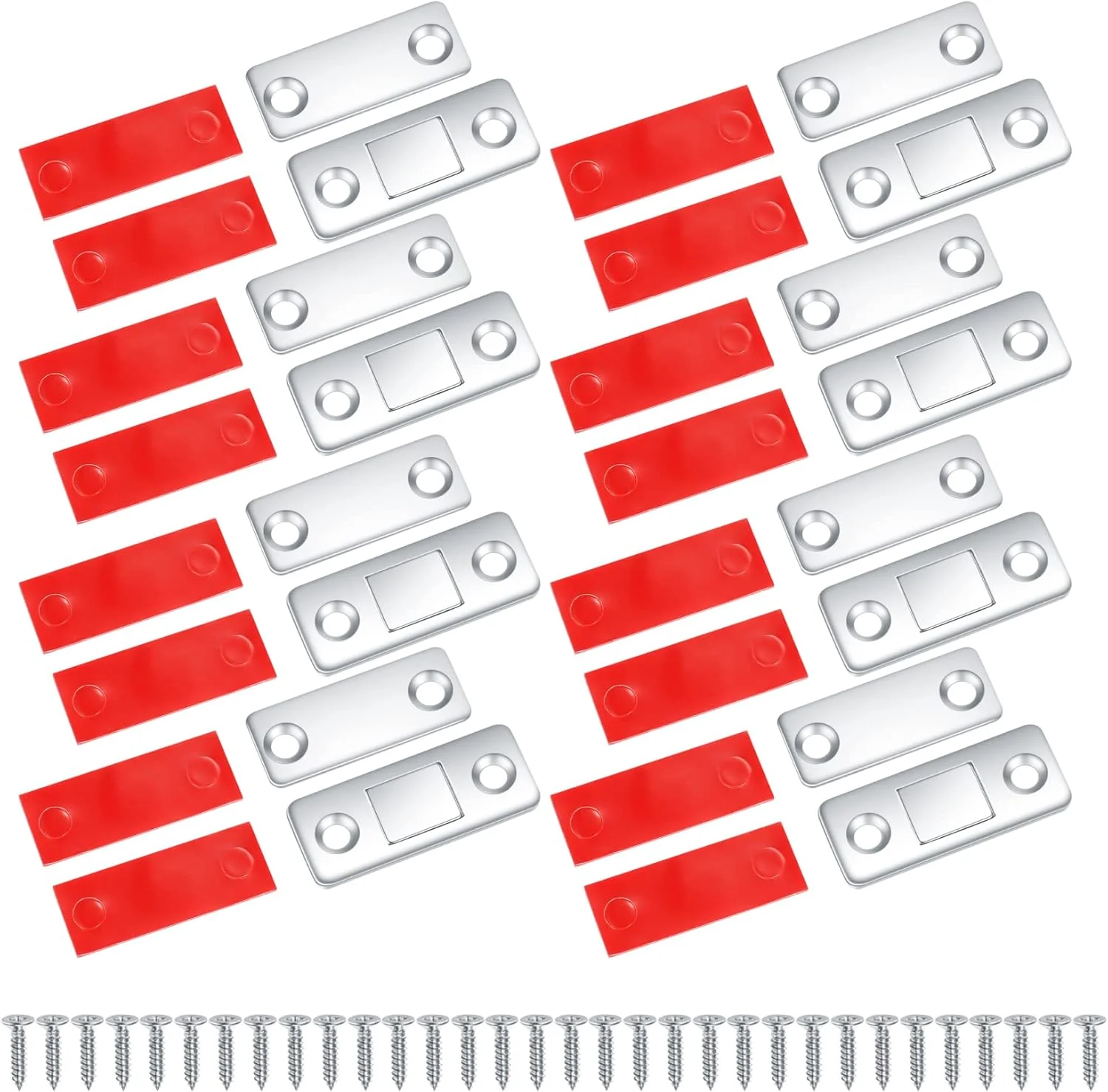 مگنت درب ییبایجیا، 8 عددی، مگنت های مغناطیسی درب کابینت، چسبی خودکار، نوارهای مغناطیسی فوق العاده نازک، مگنت های کشو برای کمد لباس، درب کشویی، بست مغناطیسی مگنت درب ییبایجیا، 8 عددی، مگنت های مغناطیسی درب کابینت، چسبی خودکار، نوارهای مغناطیسی فوق العاده نازک، مگنت های کشو برای کمد لباس، درب کشویی، بست مغناطیسی