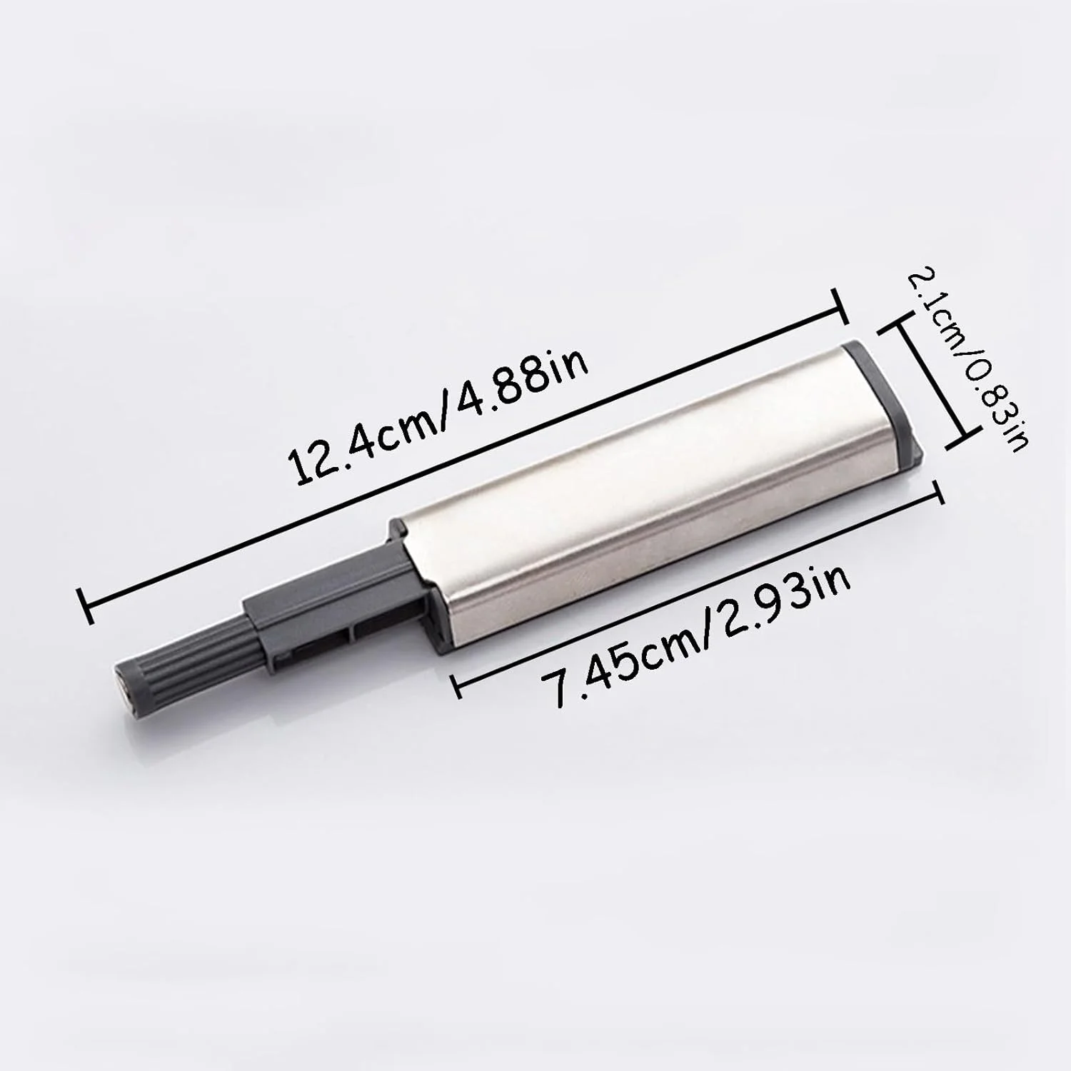 ییلسیمی بسته 4 عددی بازکننده فشاری درب، گیره فشاری، دمپر درب کابینت، برای درب ها، اتصالات، مبلمان، درب کابینت (124 × 21 میلی متر) ییلسیمی بسته 4 عددی بازکننده فشاری درب، گیره فشاری، دمپر درب کابینت، برای درب ها، اتصالات، مبلمان، درب کابینت (124 × 21 میلی متر)