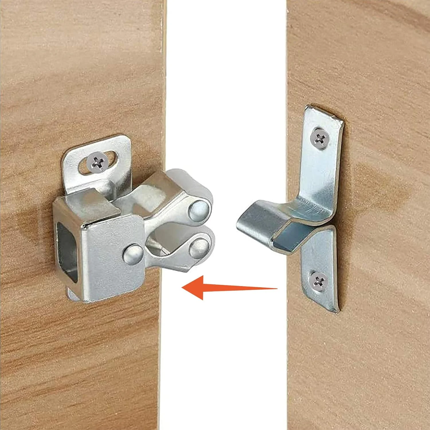 قفل دو غلتکی درب کابینت YEYIT، قفل دو غلتکی کمد، قفل کابینت با پیچ، مناسب برای درب کمد مبلمان قفل دو غلتکی درب کابینت YEYIT، قفل دو غلتکی کمد، قفل کابینت با پیچ، مناسب برای درب کمد مبلمان