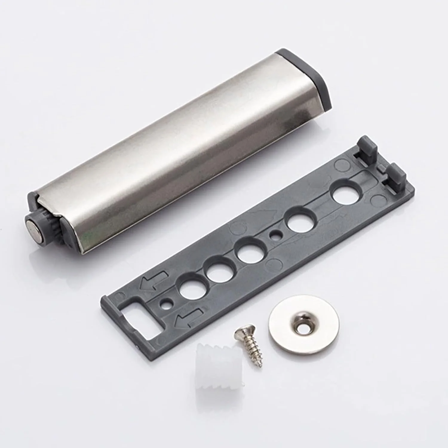 ییلسیمی بسته 4 عددی بازکننده فشاری درب، گیره فشاری، دمپر درب کابینت، برای درب ها، اتصالات، مبلمان، درب کابینت (124 × 21 میلی متر) ییلسیمی بسته 4 عددی بازکننده فشاری درب، گیره فشاری، دمپر درب کابینت، برای درب ها، اتصالات، مبلمان، درب کابینت (124 × 21 میلی متر)