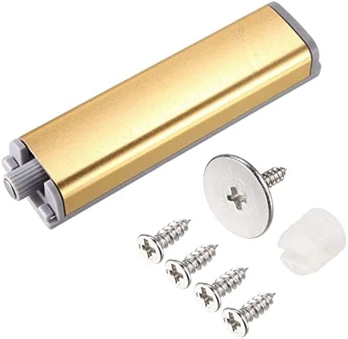 زبانه فشاری مغناطیسی XYWHPGV برای درب کابینت و کمد مبلمان منزل، رنگ طلایی، 10 عدد زبانه فشاری مغناطیسی XYWHPGV برای درب کابینت و کمد مبلمان منزل، رنگ طلایی، 10 عدد