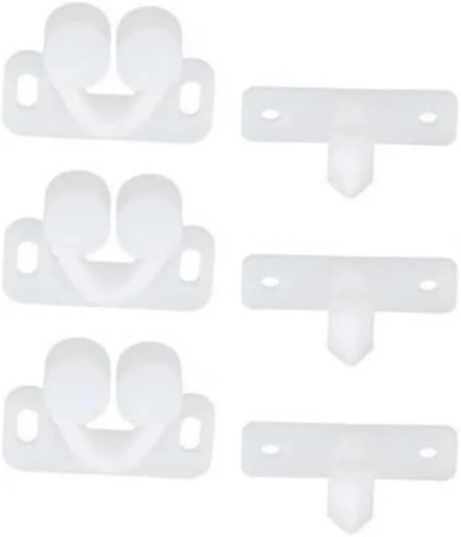 یوان هولومید 3 عددی توپ گیر دریایی سفید برای قایق، درب کابینت، فنری، صفحات پشتی، قفل غلتکی، پلاستیکی، درب کابینت و مبلمان، سخت افزار کابینت یوان هولومید 3 عددی توپ گیر دریایی سفید برای قایق، درب کابینت، فنری، صفحات پشتی، قفل غلتکی، پلاستیکی، درب کابینت و مبلمان، سخت افزار کابینت