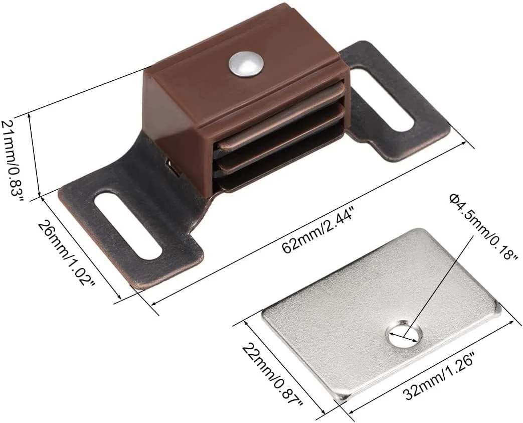 XYWHPGV مگنت درب کابینت، قفل مغناطیسی قوی برای کابینت، کرکره، کمد، درب مبلمان 10 عددی (e2903 72777 7a791 b25e7 ff893 77f84 XYWHPGV مگنت درب کابینت، قفل مغناطیسی قوی برای کابینت، کرکره، کمد، درب مبلمان 10 عددی (e2903 72777 7a791 b25e7 ff893 77f84