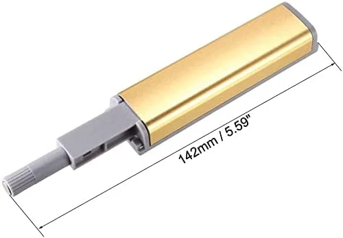 زبانه فشاری مغناطیسی XYWHPGV برای درب کابینت و کمد مبلمان منزل، رنگ طلایی، 10 عدد زبانه فشاری مغناطیسی XYWHPGV برای درب کابینت و کمد مبلمان منزل، رنگ طلایی، 10 عدد