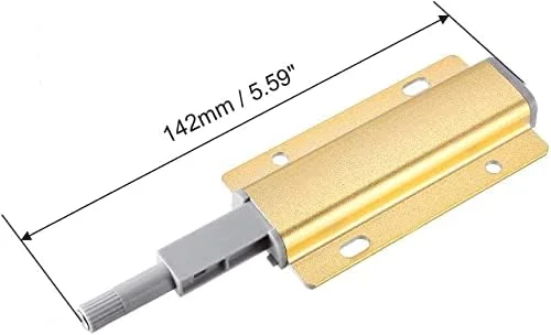 زبانه فشاری مغناطیسی XYWHPGV برای درب کابینت مبلمان، رنگ طلایی، 2 عدد زبانه فشاری مغناطیسی XYWHPGV برای درب کابینت مبلمان، رنگ طلایی، 2 عدد