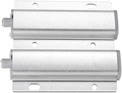 زبانه فشاری مغناطیسی دوگانه XYWHPGV برای درب کابینت مبلمان، رنگ نقره ای، 2 ست زبانه فشاری مغناطیسی دوگانه XYWHPGV برای درب کابینت مبلمان، رنگ نقره ای، 2 ست