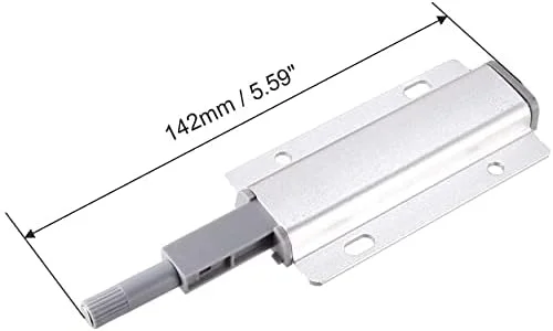 قفل لمسی مغناطیسی XYWHPGV برای درب کابینت مبلمان، رنگ نقره ای، 2 عدد