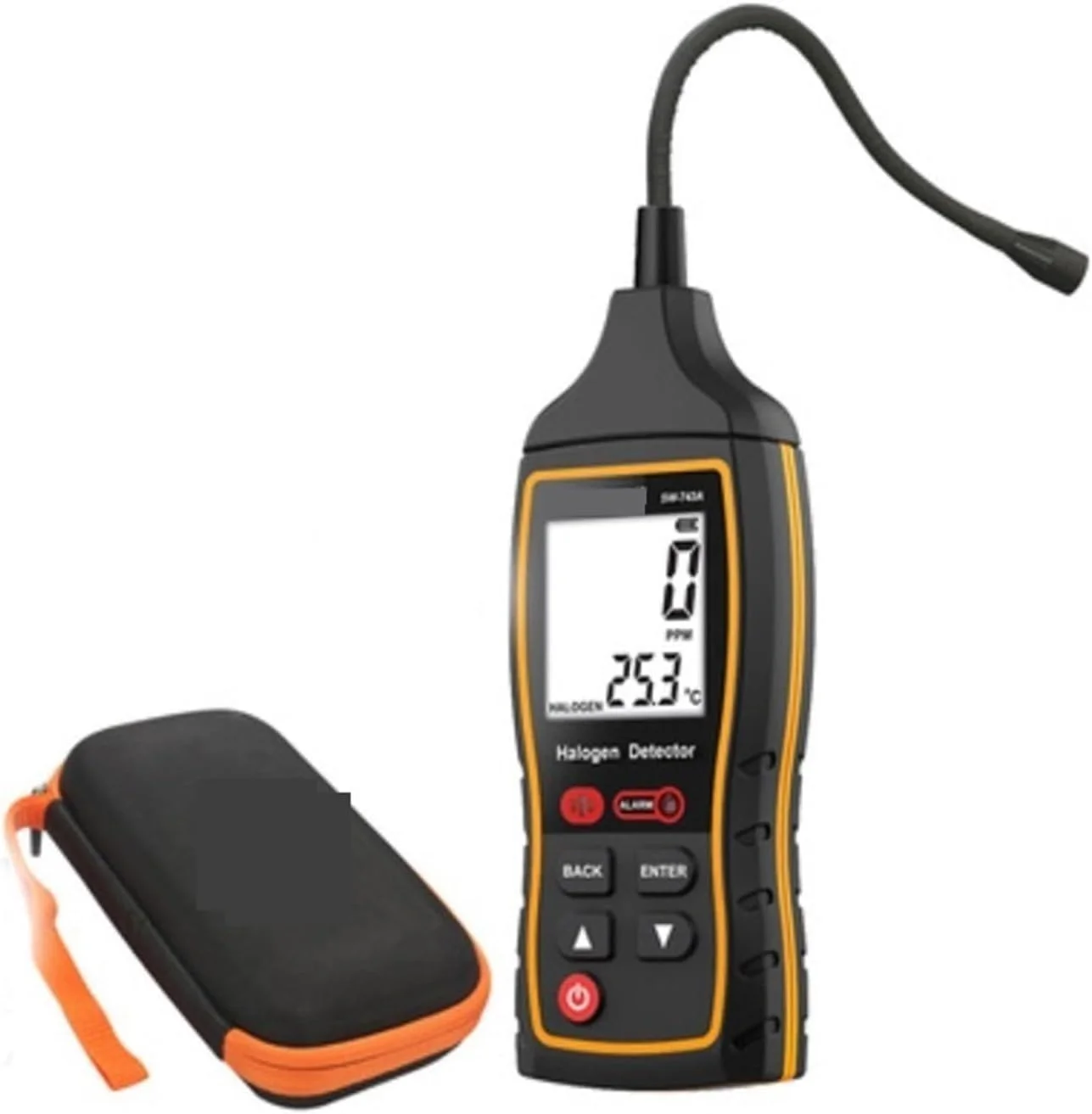 دستگاه نظارت بر کیفیت هوا، دستگاه اندازه گیری دی اکسید کربن، دستگاه قابل حمل چند منظوره، دستگاه تشخیص گاز، دستگاه تجزیه و تحلیل دی اکسید کربن، دستگاه با دقت بالا، دستگاه تشخیص PM2.5، اندازه گیری خودکار (SW743A) (SW743A 1)