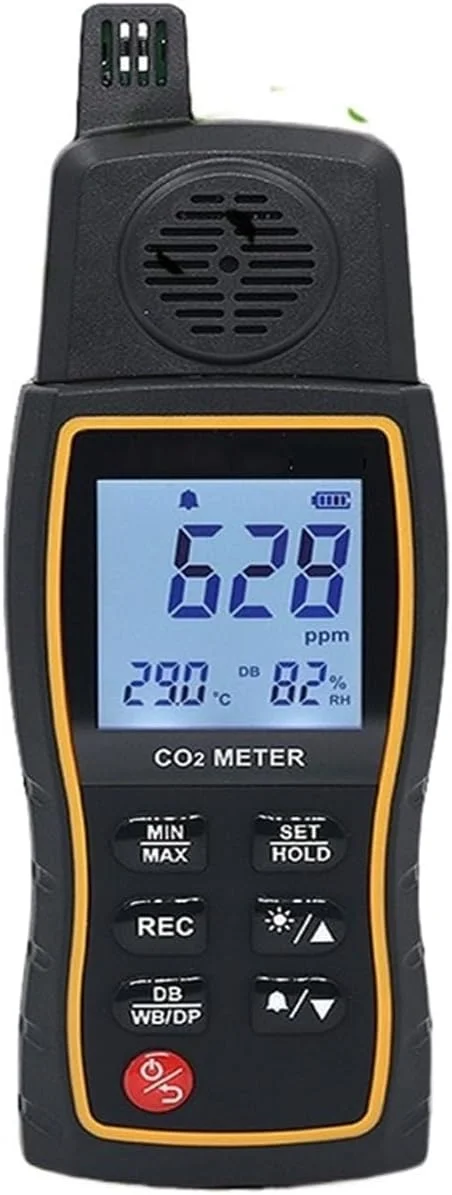 دستگاه نظارت بر کیفیت هوا، دستگاه اندازه گیری دی اکسید کربن، دستگاه قابل حمل چند منظوره، دستگاه تشخیص گاز، دستگاه تجزیه و تحلیل دی اکسید کربن، دستگاه با دقت بالا، دستگاه تشخیص PM2.5، اندازه گیری خودکار (SW743A) (SW743A 1)