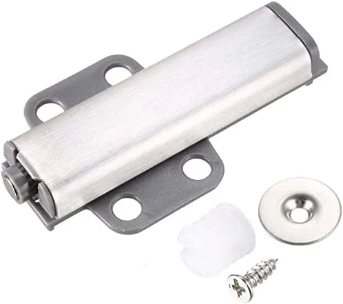 XYWHPGV بست لمسی مغناطیسی برای درب کابینت مبلمان، رنگ نقره ای، 10 عدد XYWHPGV بست لمسی مغناطیسی برای درب کابینت مبلمان، رنگ نقره ای، 10 عدد