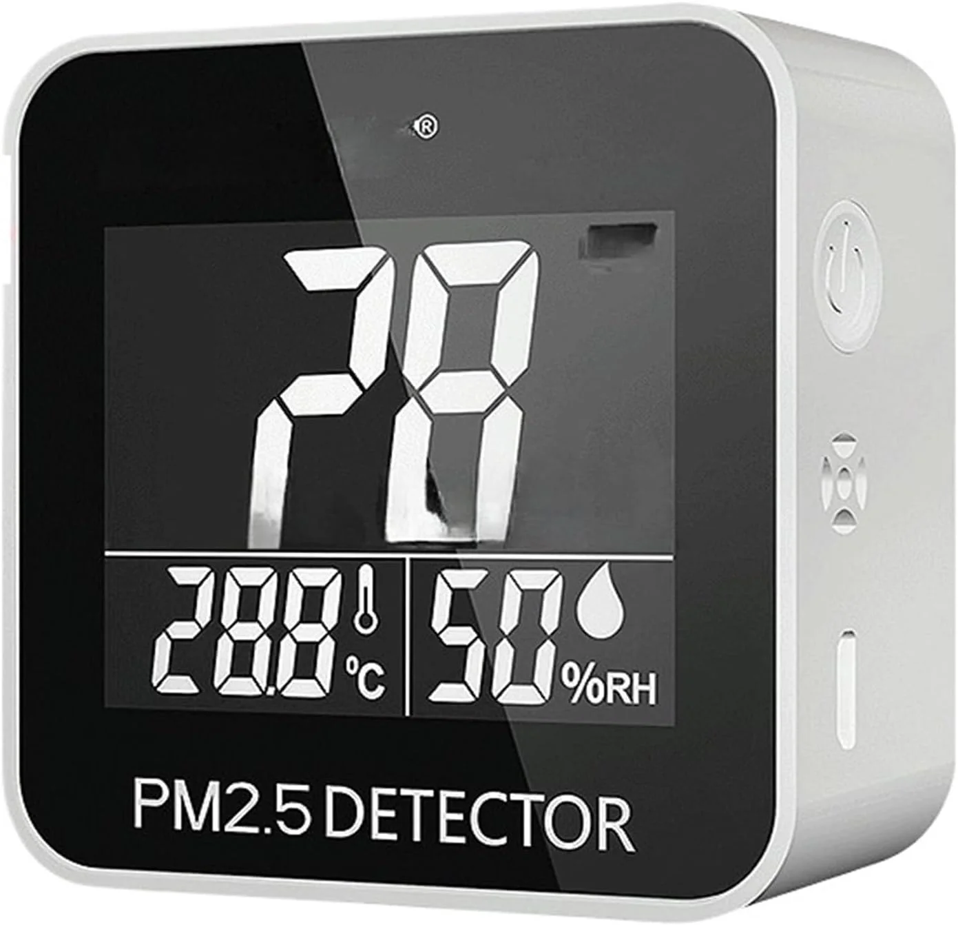 دستگاه مانیتور کیفیت هوا، آشکارساز PM2.5 مدل SW-825، دستگاه اندازه گیری دیجیتال کوچک قابل حمل برای اندازه گیری PM2.5، نظارت حرفه ای بر هوا در زمان واقعی، مناسب برای منزل
