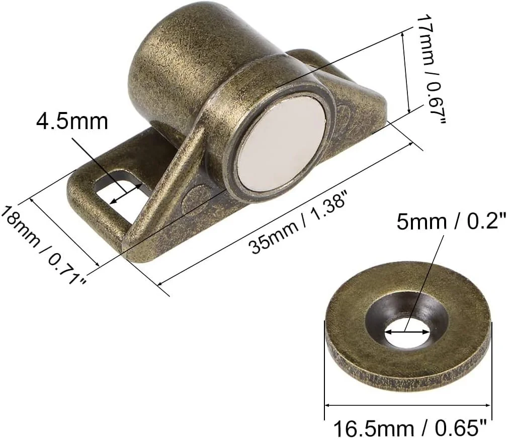 قفل مگنتی درب کابینت XYWHPGV، قفل کمد با آهنربای قوی، بست مبلمان (c0e75 127e6 d424d 0cc61 6b138 7350b