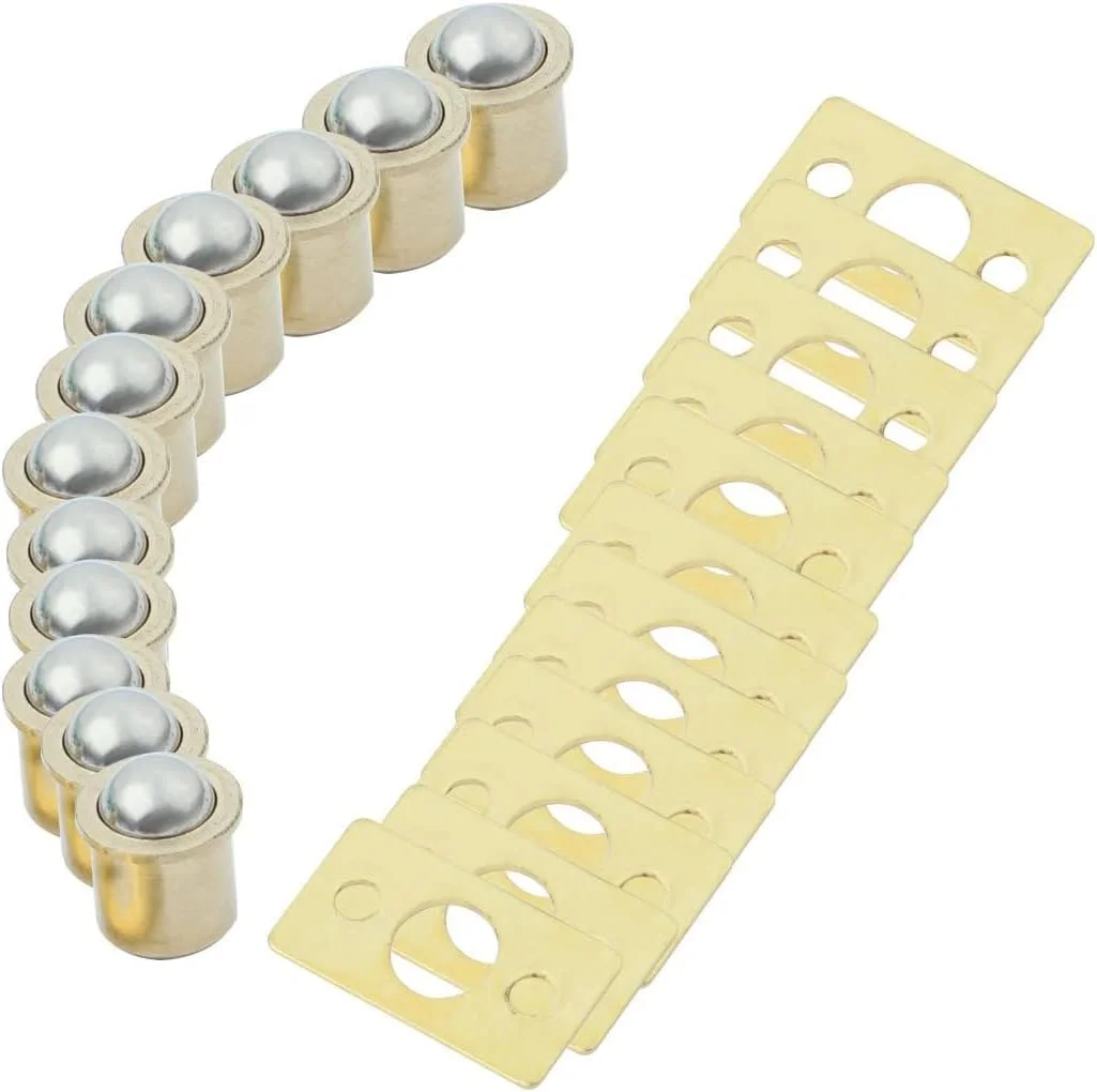 XYWHPGV قفل توپی درب کمد کابینت کشو مبلمان منزل قطر 7 میلی متر 12 عددی