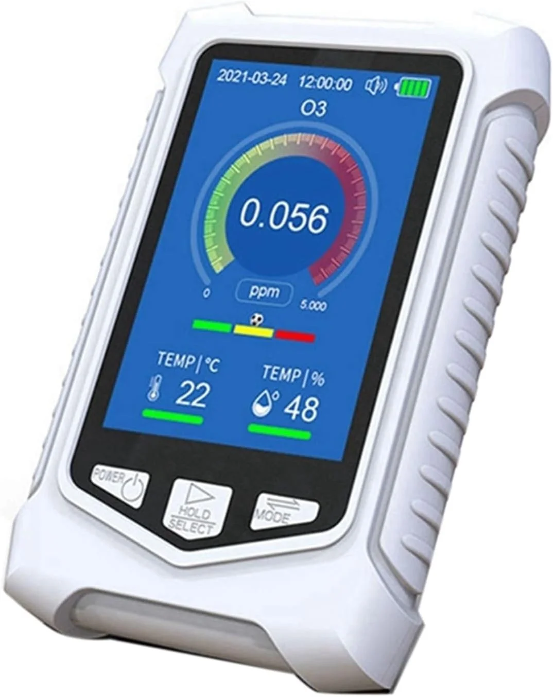 دستگاه نظارت بر کیفیت هوا، آنالایزر ازن قابل حمل چند منظوره هوشمند O3، سنجش ازن، آشکارساز گاز، حسگر آلودگی کیفیت هوا، مناسب برای منزل