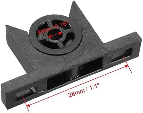 XYWHPGV درب کابینت مبلمان تک غلتکی پلاستیک ABS مشکی 10 عددی (4bbe1 7e383 ffff4 0e3eb d0aec 22f31