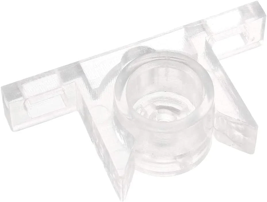 XYWHPGV بست در کابینت مبلمان تک غلتکی پلاستیک ABS شفاف 6 عددی (a9cc5 1a427 32480 38b9a d1a07 26237