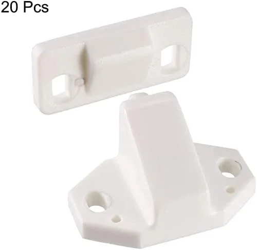 XYWHPGV بست درب کمد کابینت مبلمان با غلتک ABS سفید 20 عددی (2dd50 9d243 2a84e c2987 d5769 3293e