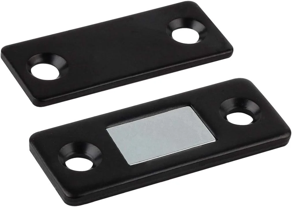 مگنت درب کابینت WOFTD، قفل مغناطیسی فوق العاده نازک برای درب کمد، کابینت آشپزخانه، درب کشو، بستن درب مغناطیسی (4 عدد مشکی) مگنت درب کابینت WOFTD، قفل مغناطیسی فوق العاده نازک برای درب کمد، کابینت آشپزخانه، درب کشو، بستن درب مغناطیسی (4 عدد مشکی)