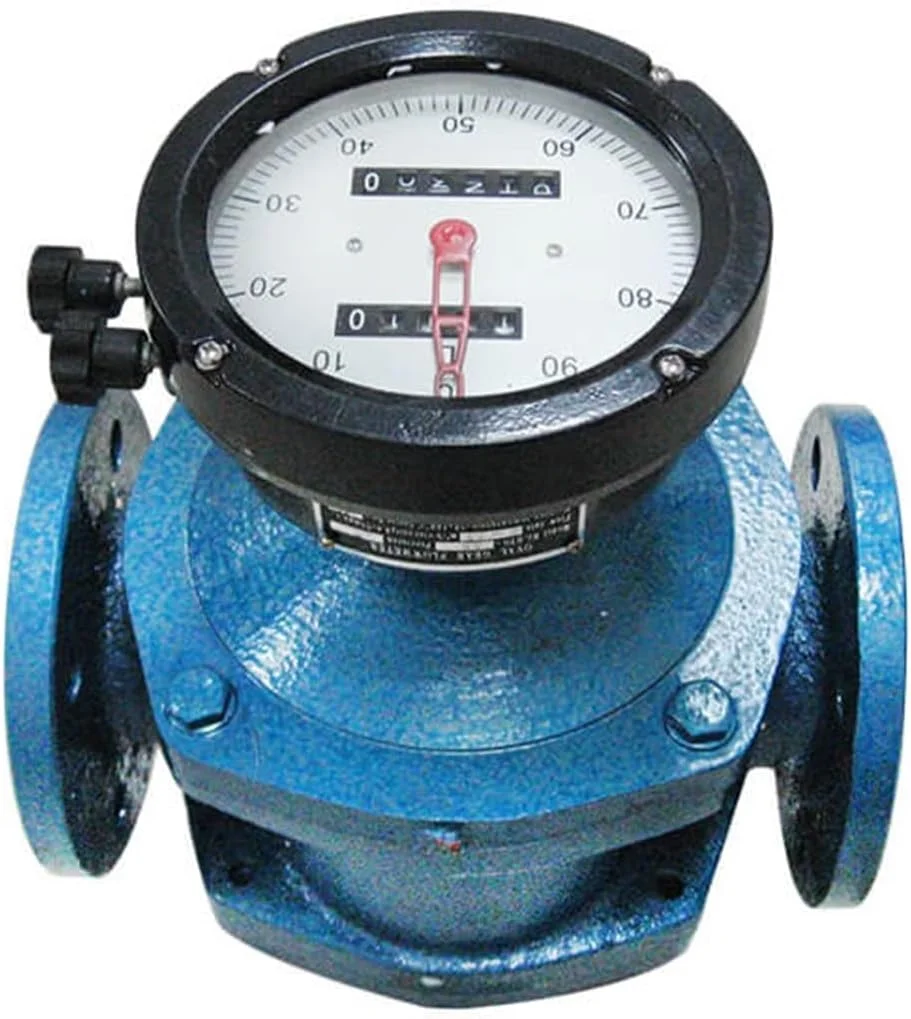 دبی سنج سوخت چرخ دنده بیضوی، ابزار اندازه گیری جریان سوخت، دبی سنج مایعات (DN65)