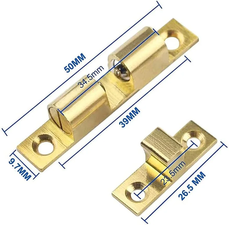 قفل توپی سخت افزاری XGAGHB FDDU برای مبلمان، 6 عدد قفل درب کابینت، قفل مبلمان، قفل درب کابینت فنری مغناطیسی مسی برای درب کابینت آشپزخانه اتاق خواب (طلایی) قفل توپی سخت افزاری XGAGHB FDDU برای مبلمان، 6 عدد قفل درب کابینت، قفل مبلمان، قفل درب کابینت فنری مغناطیسی مسی برای درب کابینت آشپزخانه اتاق خواب (طلایی)