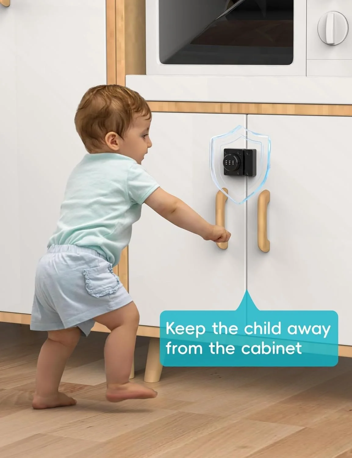 قفل کابینت ترکیبی THE WHITE SHOP، قفل کشوی بدون کلید، نصب آسان، مناسب برای کابینت آشپزخانه، کشوی اداری، مبلمان چوبی، درب یک طرفه و غیره (1 عدد) (مشکی) قفل کابینت ترکیبی THE WHITE SHOP، قفل کشوی بدون کلید، نصب آسان، مناسب برای کابینت آشپزخانه، کشوی اداری، مبلمان چوبی، درب یک طرفه و غیره (1 عدد) (مشکی)