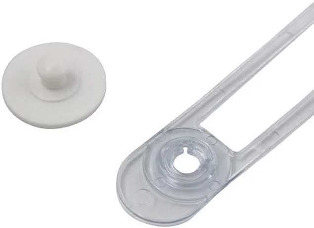 قفل ایمنی کودک ویلگو 10 عددی، قفل درب کمد ایمنی کودک شفاف، بست های چند منظوره برای کابینت آشپزخانه، کشوها، اجاق ها، یخچال ها