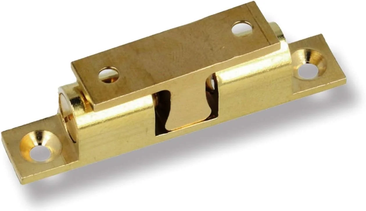 یوماکسو 2 عدد قفل توپی دوبل، قفل درب کابینت، قفل مبلمان برای درب کابینت آشپزخانه، قفل نگهدارنده درب مبلمان