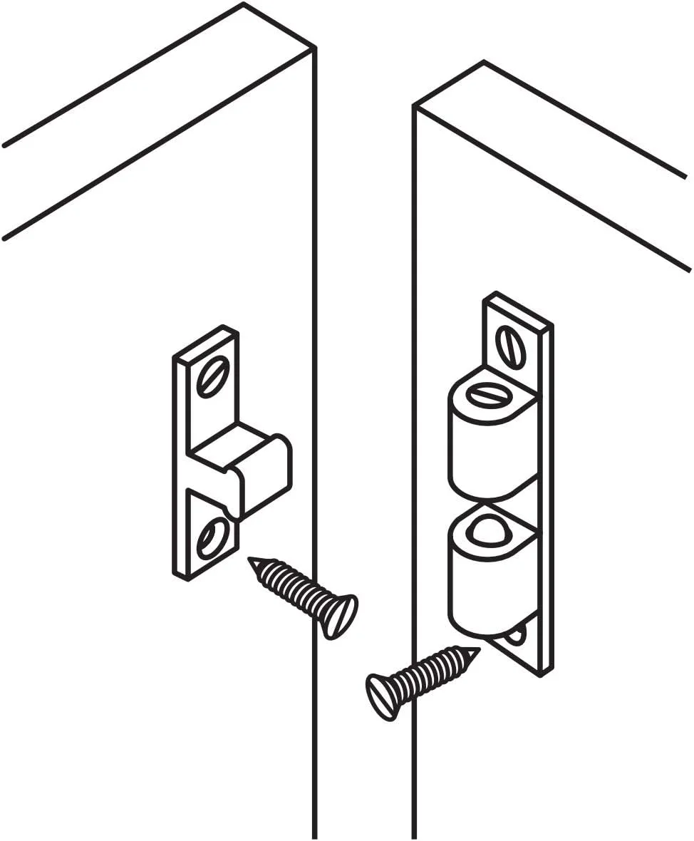 یوماکسو 2 عدد قفل توپی دوبل، قفل درب کابینت، قفل مبلمان برای درب کابینت آشپزخانه، قفل نگهدارنده درب مبلمان یوماکسو 2 عدد قفل توپی دوبل، قفل درب کابینت، قفل مبلمان برای درب کابینت آشپزخانه، قفل نگهدارنده درب مبلمان