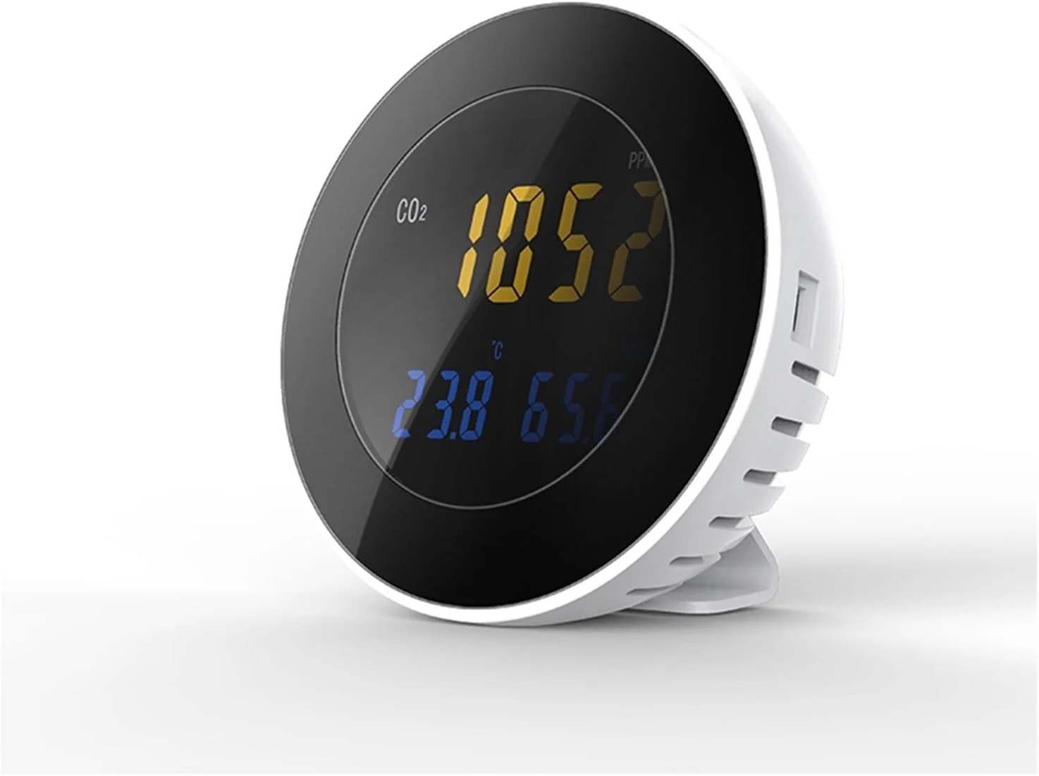 دستگاه نظارت بر کیفیت هوا، آشکارساز دی اکسید کربن، دستگاه نظارت بر کیفیت هوا، کارکرد آسان، دماسنج و رطوبت سنج، HTI HT-501، عمر باتری طولانی